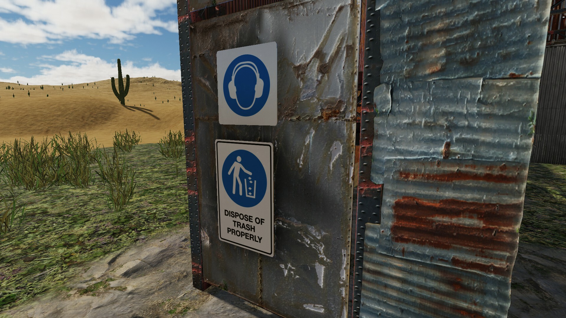 GameGuru MAX Modern Day Asset Pack - Hazard Signs screenshot screenshot 2