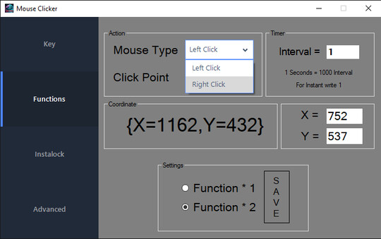 Mouse Clicker :: Instalock screenshot 5