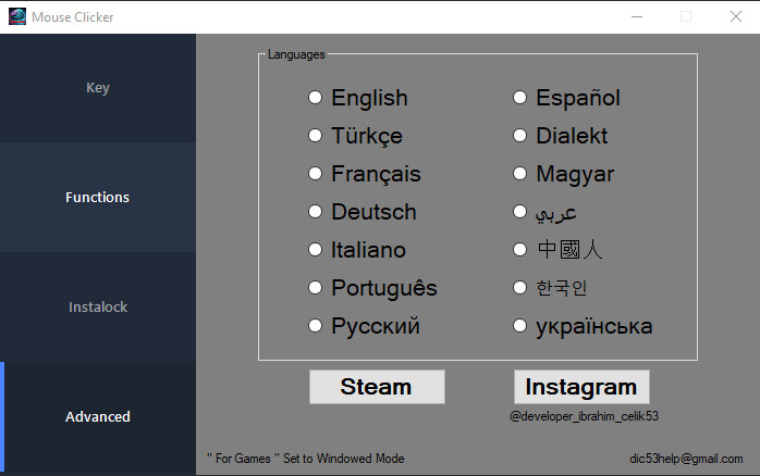 Mouse Clicker:: Instalock screenshot screenshot 3