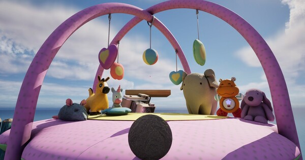 GO SOME BALLS : Only Up and Getting Over It Demo screenshot 4