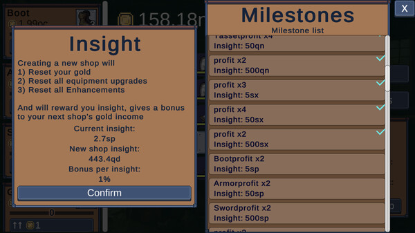 Weapon Shop Decillionaire game for windows Pc 1