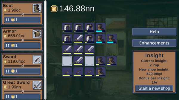 Weapon Shop Decillionairefor windows and Linux 1