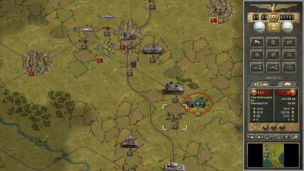 Panzer Corps capture d'écran