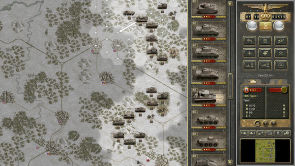 скриншот Panzer Corps 1