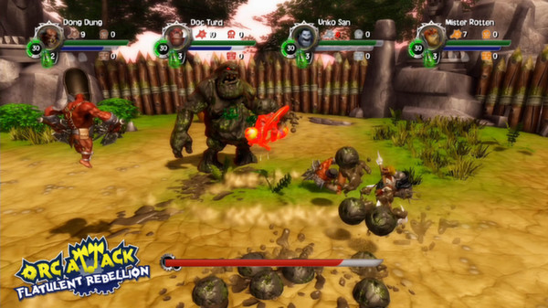 скриншот Orc Attack: Flatulent Rebellion 5
