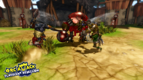 скриншот Orc Attack: Flatulent Rebellion 4