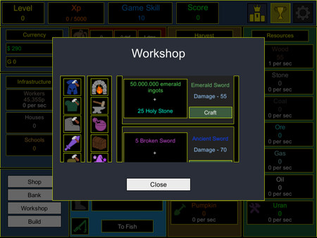 Скриншот из Idle Progress