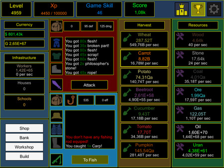 Скриншот из Idle Progress