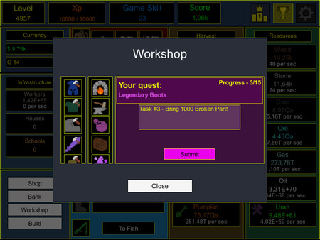 Idle Progress game for windows Pc 1