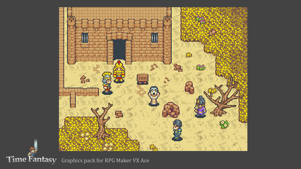 скриншот RPG Maker: Time Fantasy 4