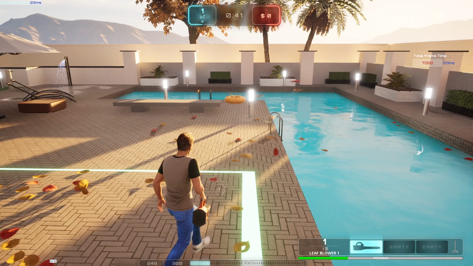 Leaf Blower Sim Demo #2