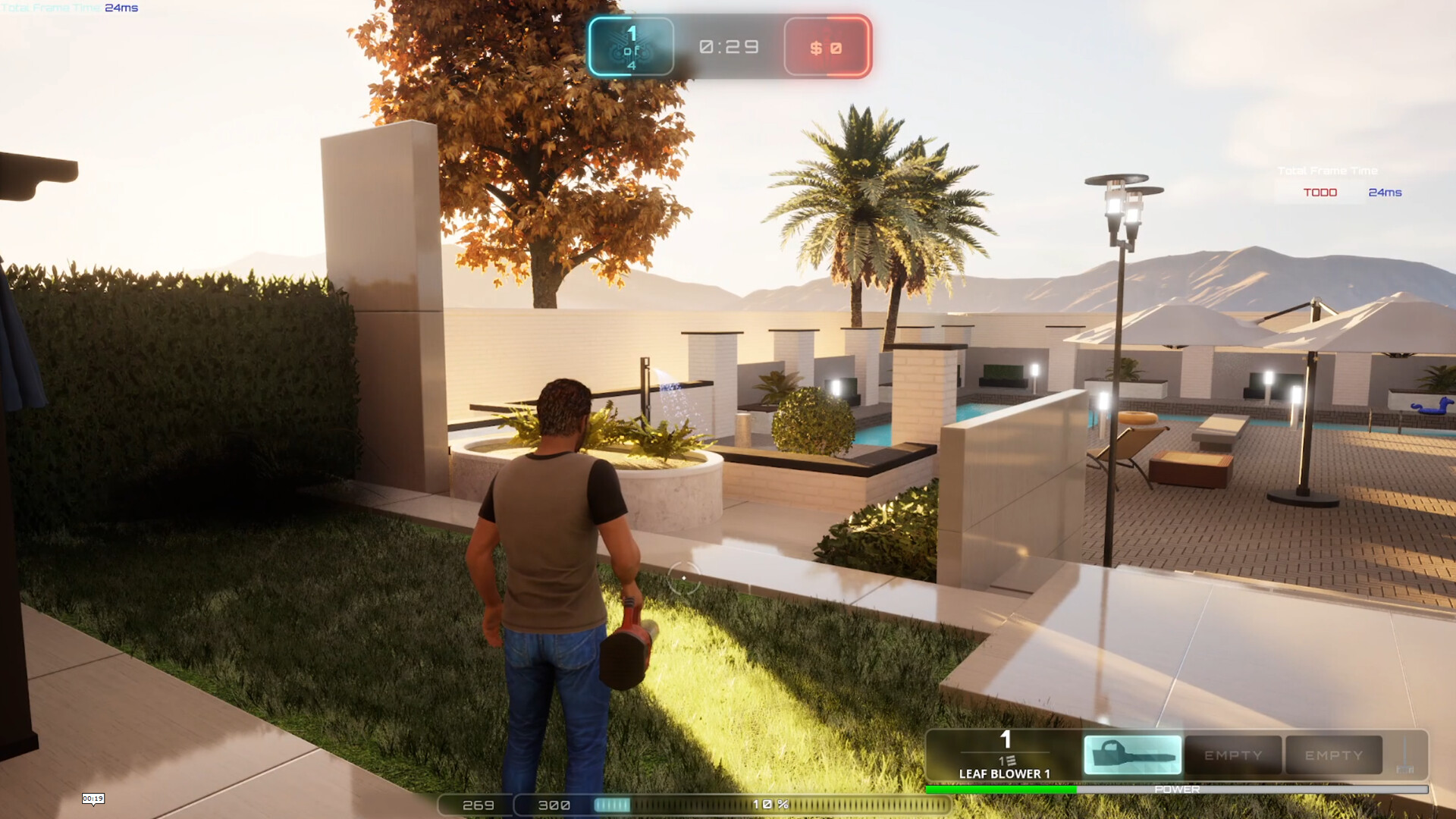 Leaf Blower Sim Demo #3