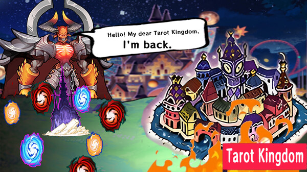 Epic of Tarot game for Linux 1