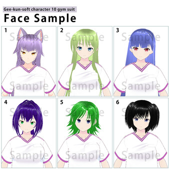 RPG Maker 3D Character Converter - Gee-kun-soft character 10 gym suit
