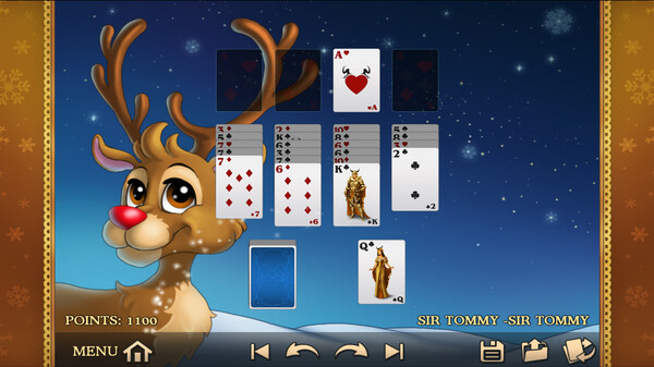 Скриншот из Happy Wonderland Solitaire