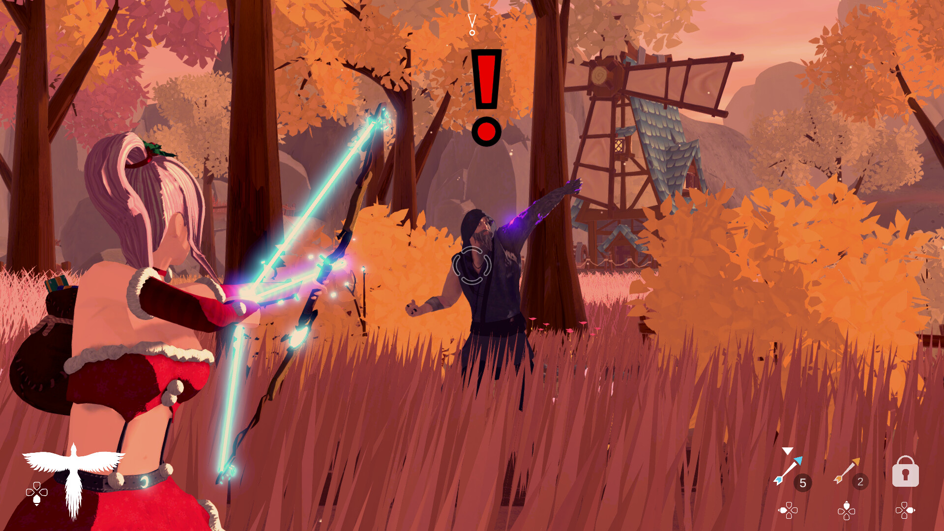 Cynthia: Hidden in the Moonshadow - 'Xmas' Costume screenshot screenshot 2