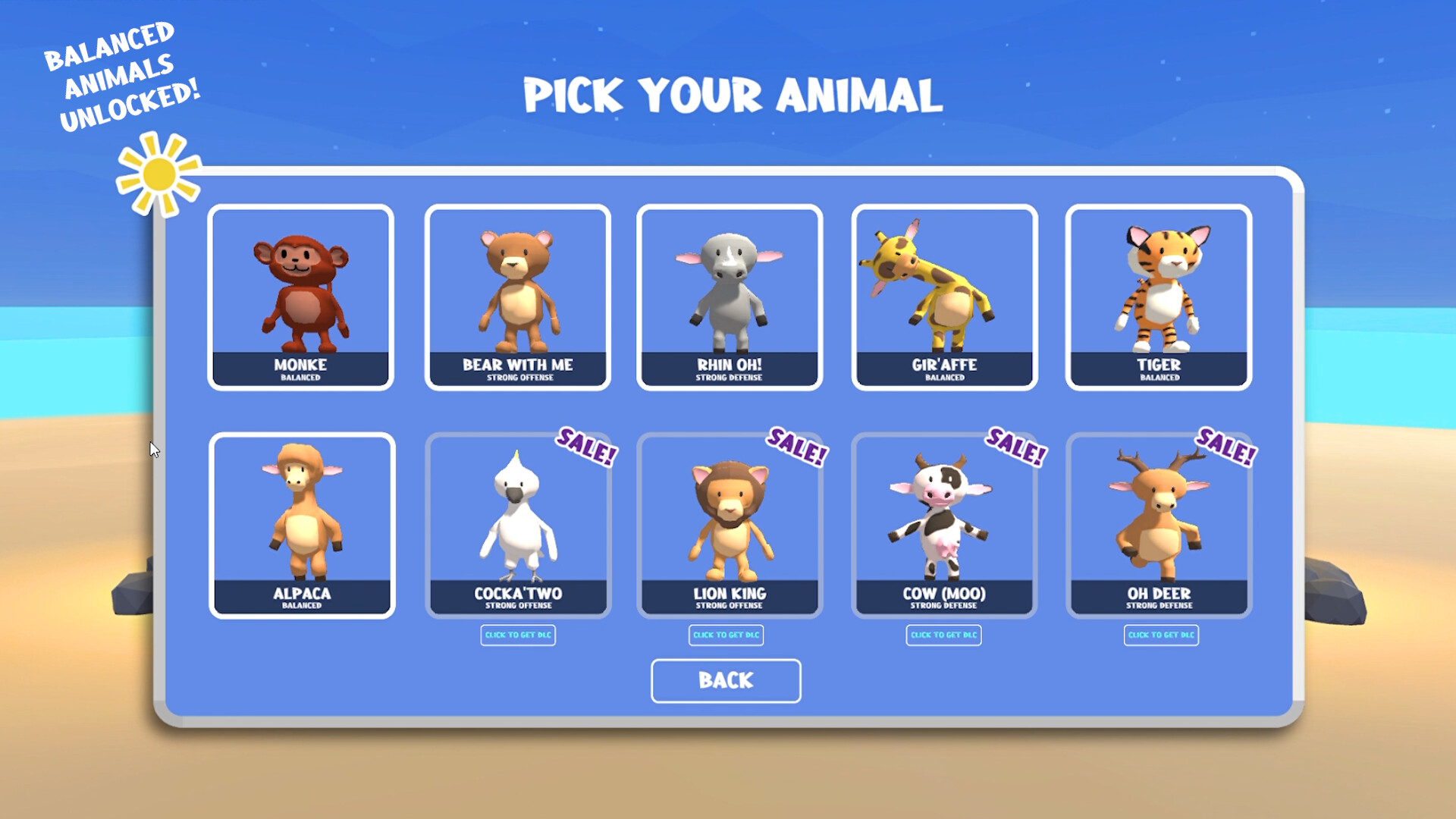 Banana Drama - Balanced Animals Pack #2