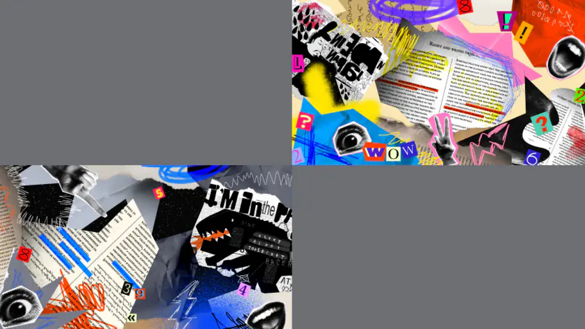 Movavi Video Editor 2024 - Cutout Alphabet Pack screenshot screenshot 3