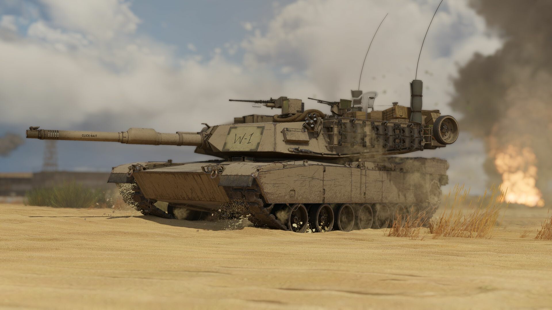 War Thunder - M1A1 HC 