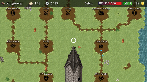 Скриншот из Deckbuilder Fantasy