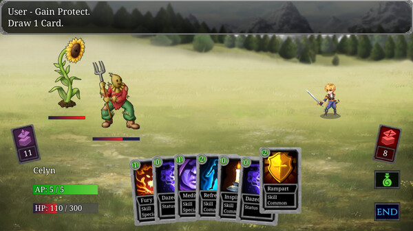 Скриншот из Deckbuilder Fantasy