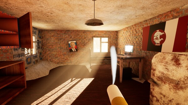 Скриншот из Smoking Simulator