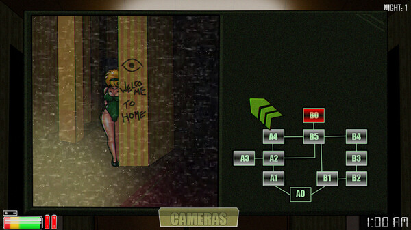 Скриншот из Five Nights at Backrooms: Waifu Edition