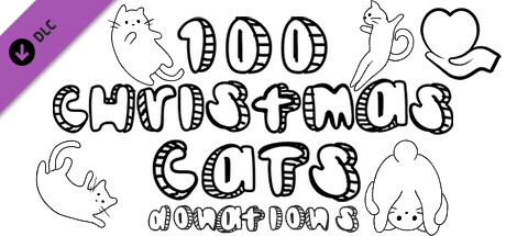 100 christmas cats - donaiton s vertical card thumbnail