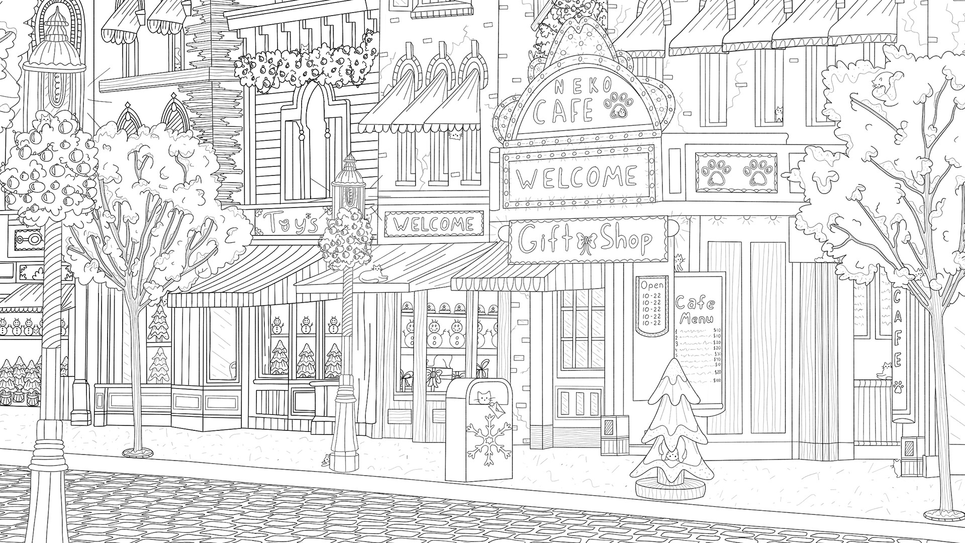 100 Christmas Cats - Donation M #0