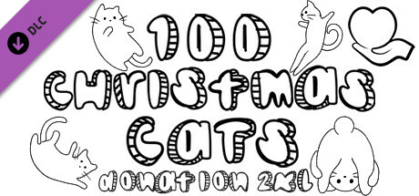 100 Christmas Cats - Donation 2XL