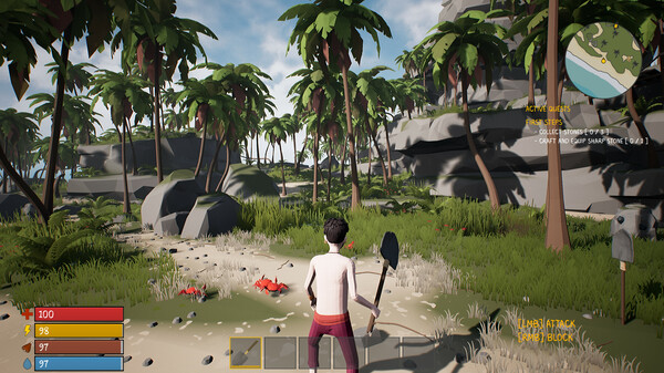 Скриншот из Survival Dead Poly Broken Shovel