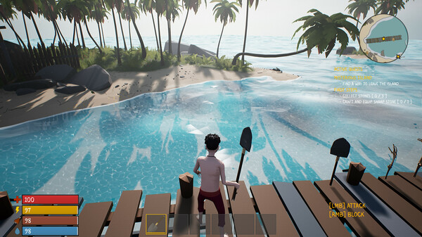 Скриншот из Survival Dead Poly Broken Shovel