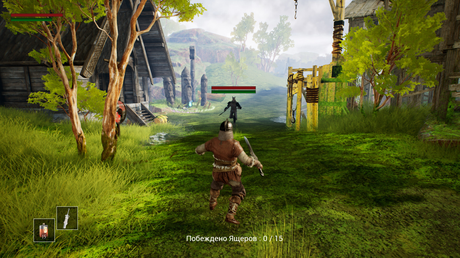 ANCIENT RUS VS LIZARDS screenshot 1