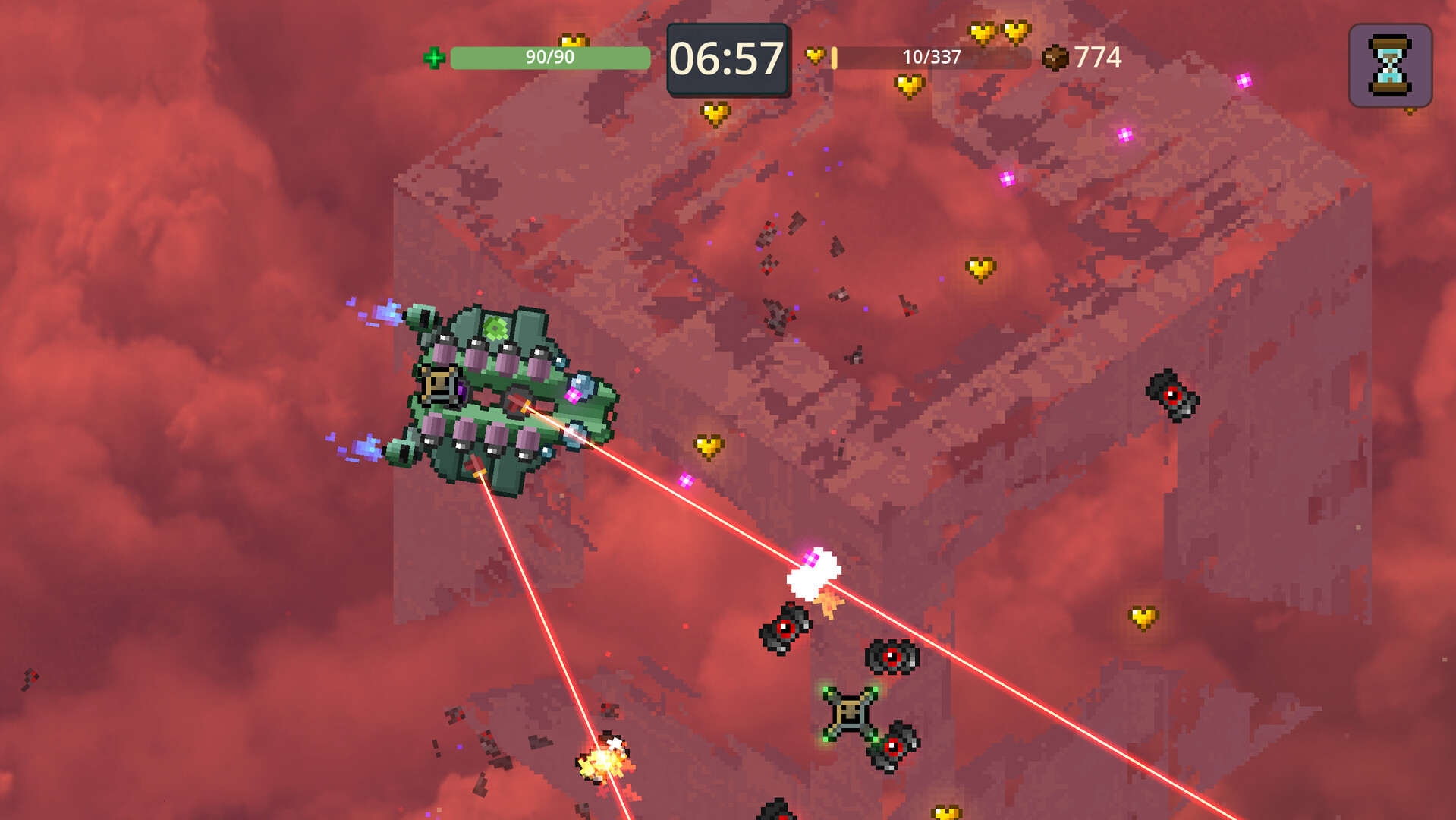 Cozy Space Survivors Demo #3