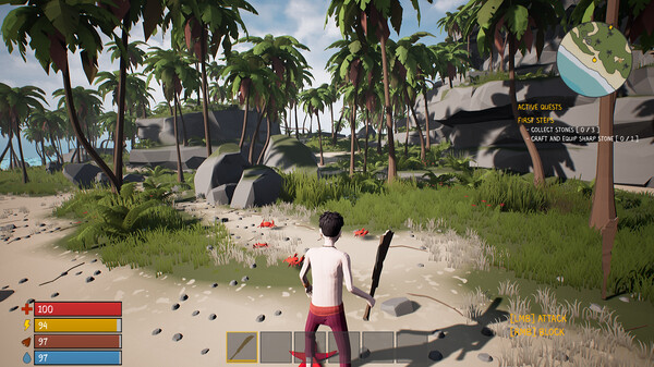 Скриншот из Survival Dead Poly Wooden Club