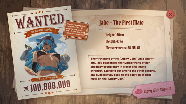 Miss Neko: Pirates game for Linux 1