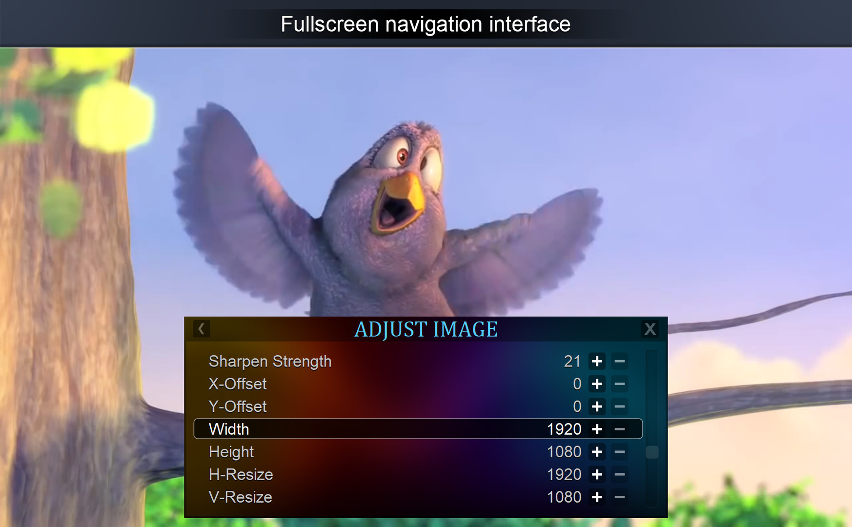 Zoom Player - 4K fullscreen navigation skin on Steam