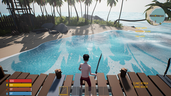 Survival Dead Poly Curved Sword