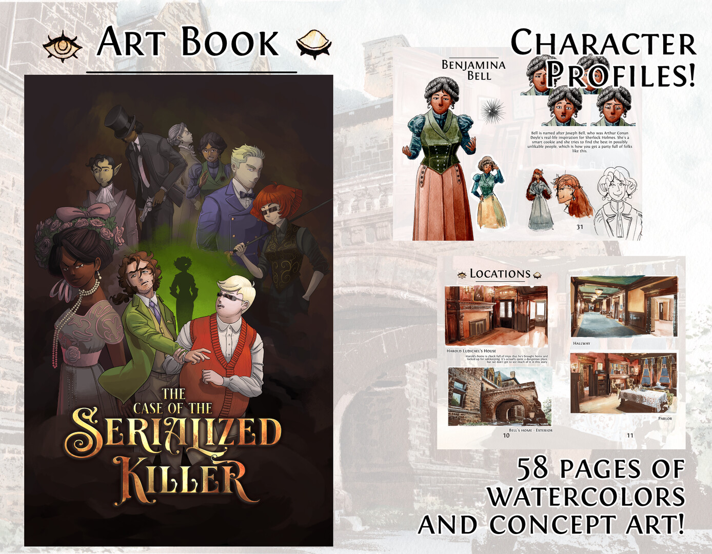 Artbook - The Case of the Serialized Killer #0