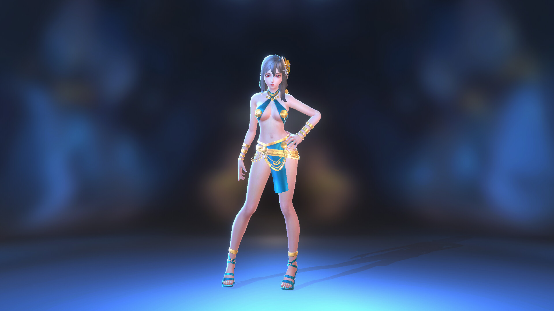 Angel Legion-DLC Tropical Style (Cyan) #5