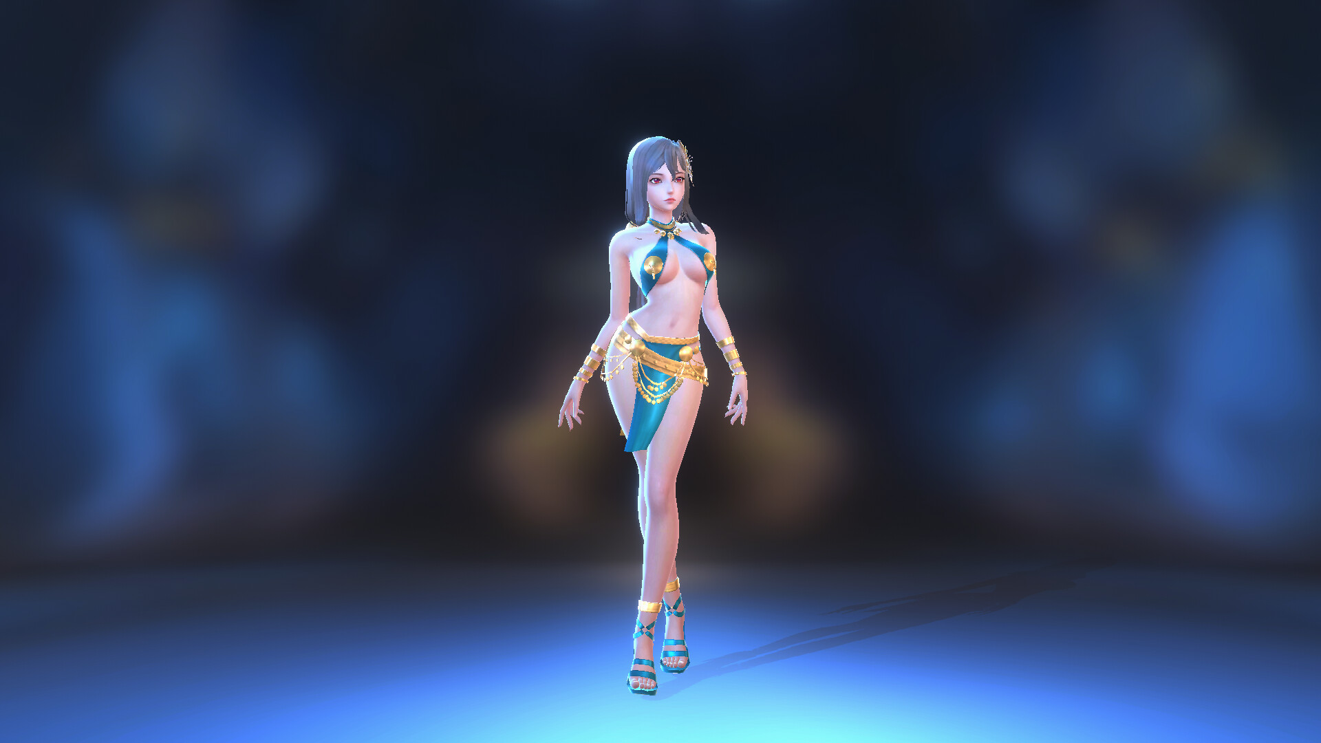 Angel Legion-DLC Tropical Style (Cyan) #0