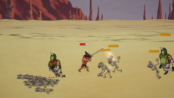 Damaaz the Barbarian Warlock game for Linux 1