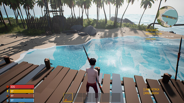 Survival Dead Poly Metal Spear