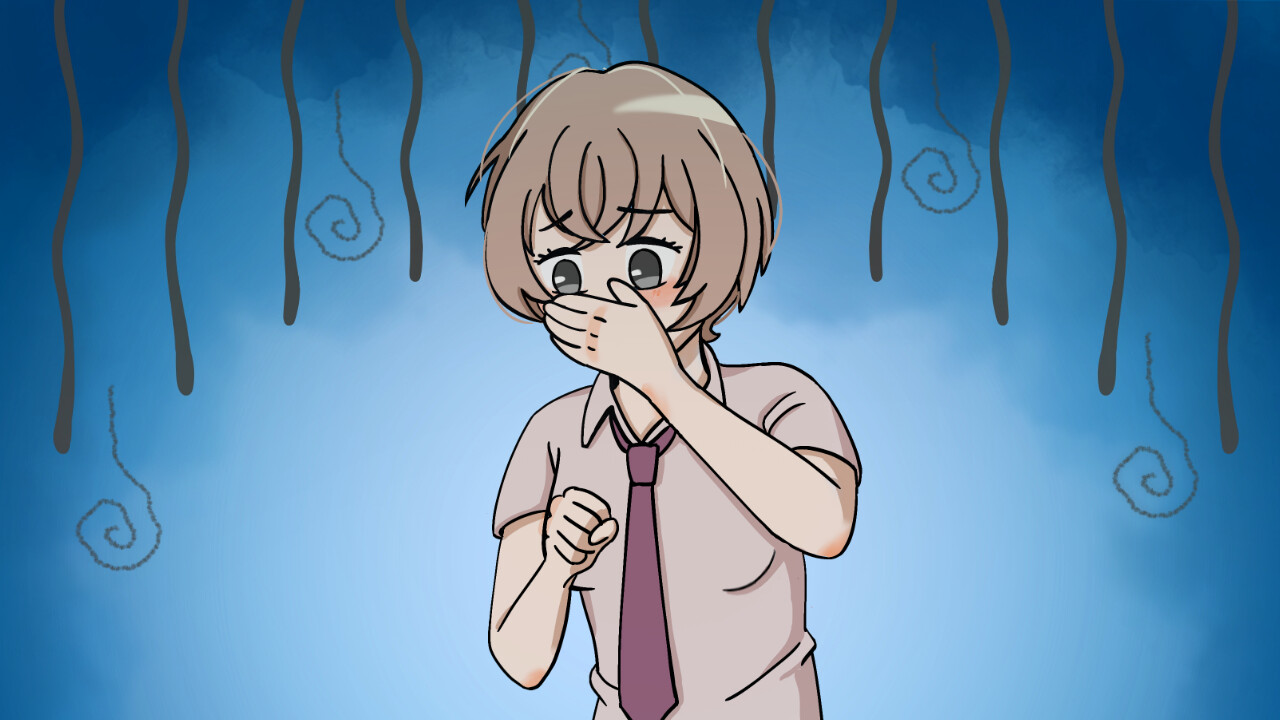 Trash in the Flower Garden #2