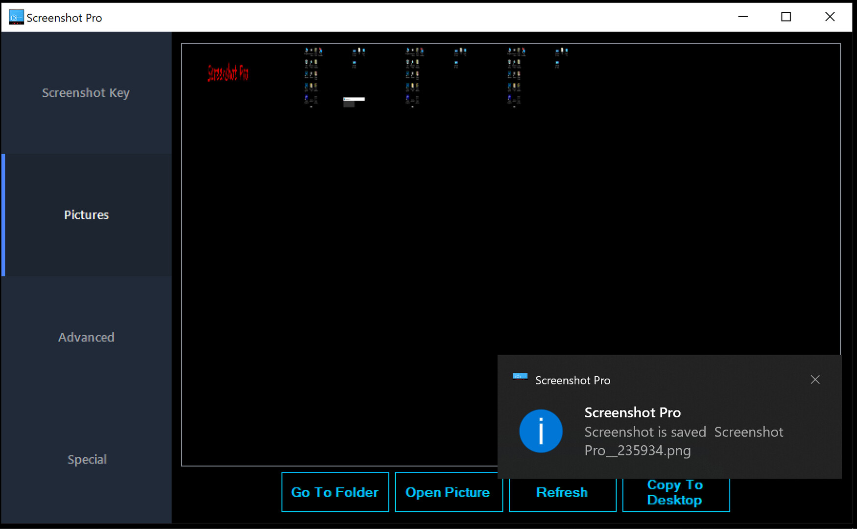 screenshot of Screenshot Pro 4