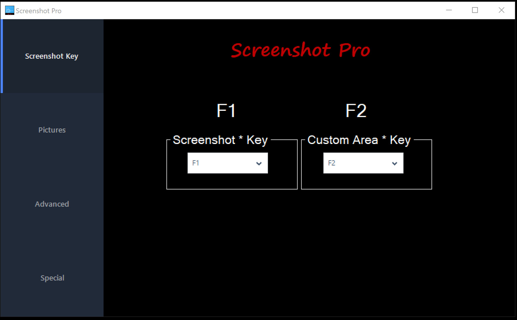 screenshot of Screenshot Pro 1