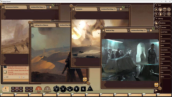 Fantasy Grounds - Dune: Coriolis Storm