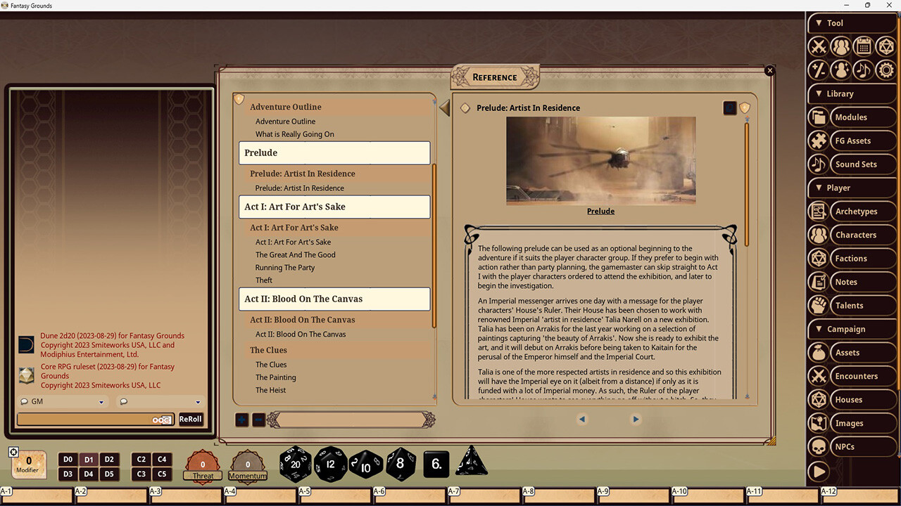 Fantasy Grounds - Dune: Desert Flower #2