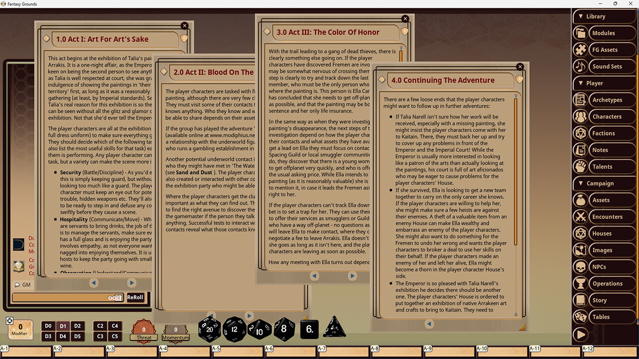 Fantasy Grounds - Dune: Desert Flower #5