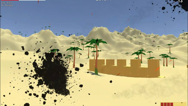 Скриншот из Toucan Rampage: Sandstorm Shooter